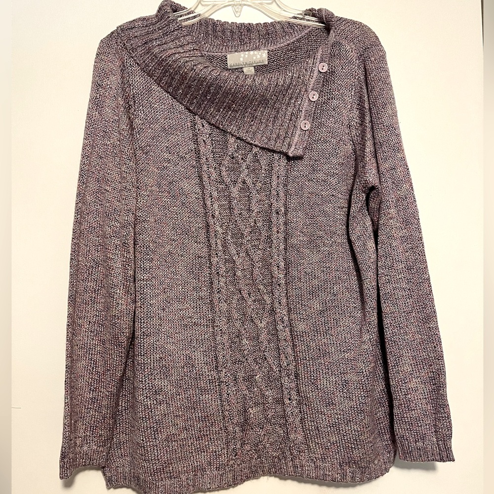 Carolyn Taylor Cable Knit Sweater